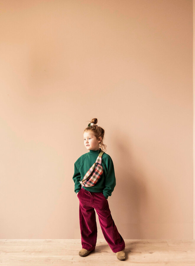 Jenest - Cammie pants Cherry bordeaux
