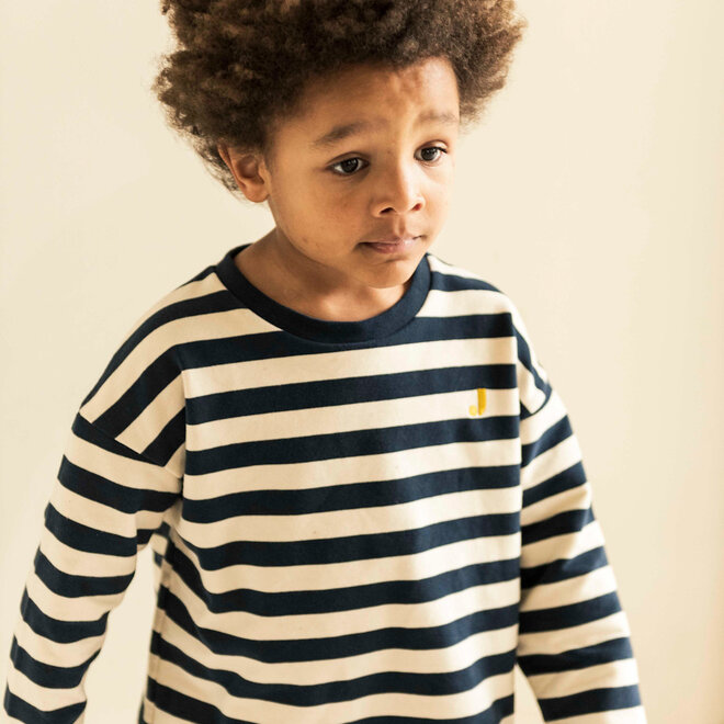 Jenest - Moose T-shirt Navy blue/Off white