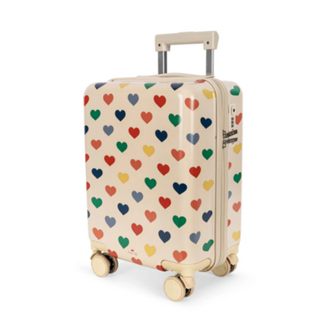 Konges Slojd - Travel suitcase Bon Coeur coloré