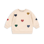Konges Slojd - Lou terry sweat shirt Hearts