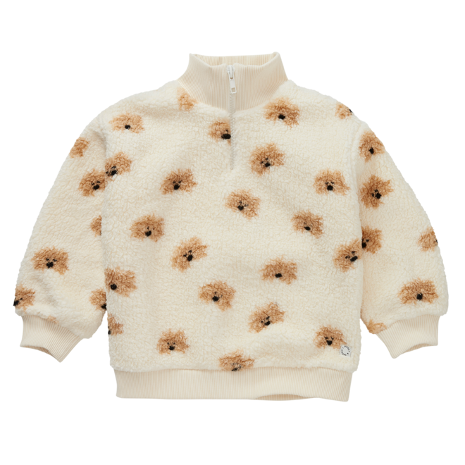 Sproet & Sprout - Teddy Mock zip Dog
