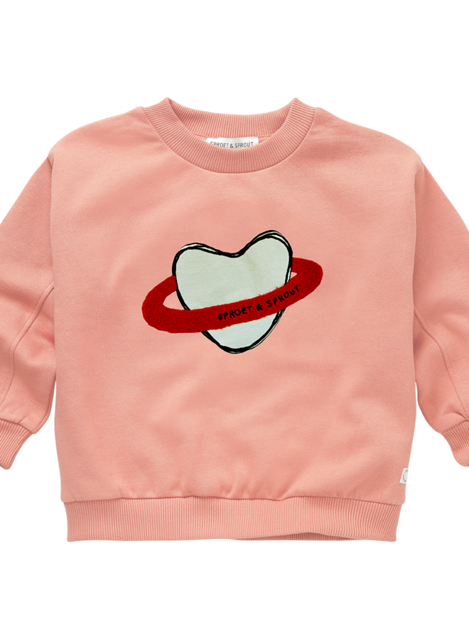Sproet & Sprout - Sweatshirt Heart saturn