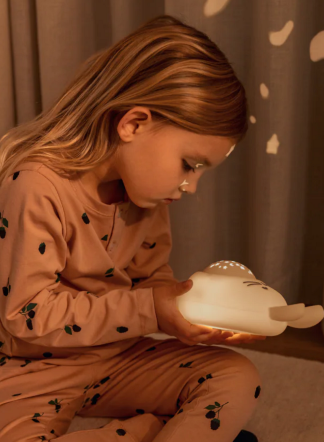 Liewood - Manuel rabbit projection and sound nightlight - Sandy