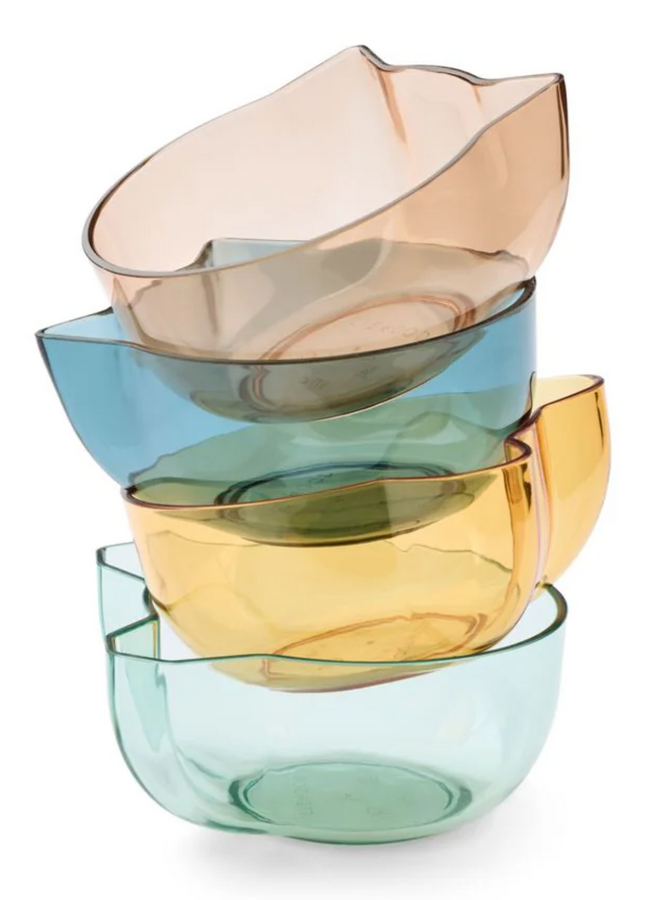 Liewood - Berno tritan bowl 275ml 4 pack - Indigo multi mix