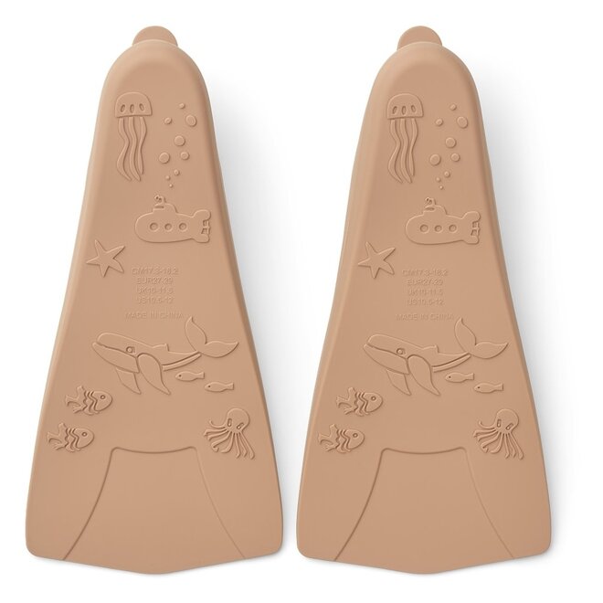 Liewood - Gustav swim fins - Tuscany rose