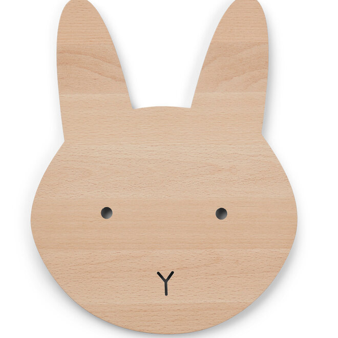 Liewood - Troy Wooden Lamp 'Rabbit Natural'