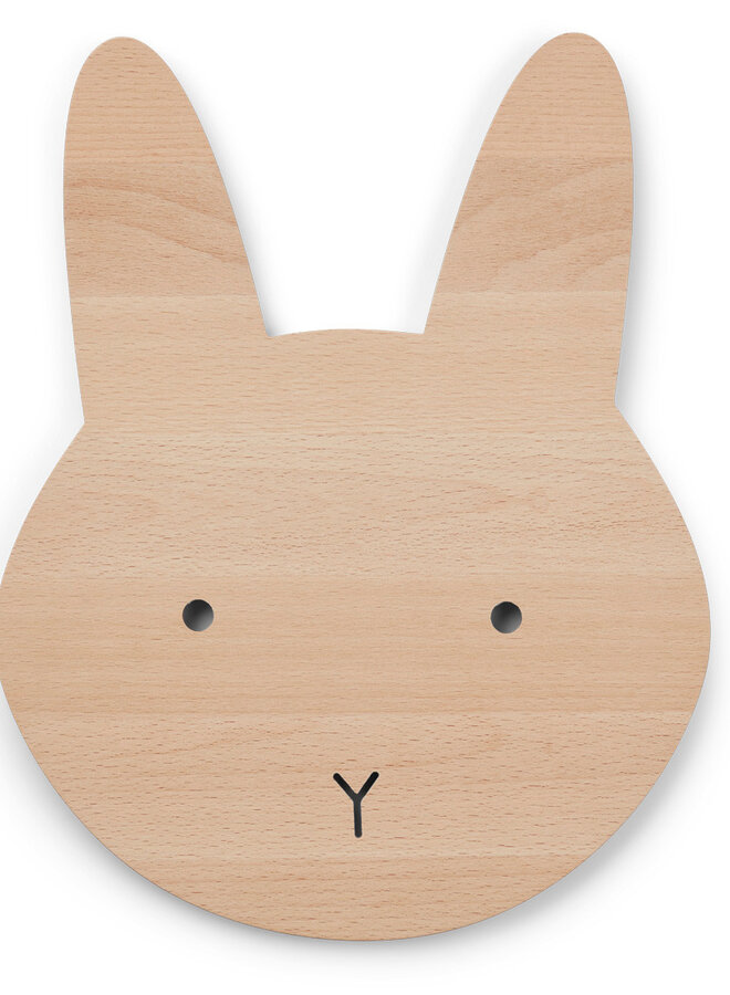 Liewood - Troy Wooden Lamp 'Rabbit Natural'