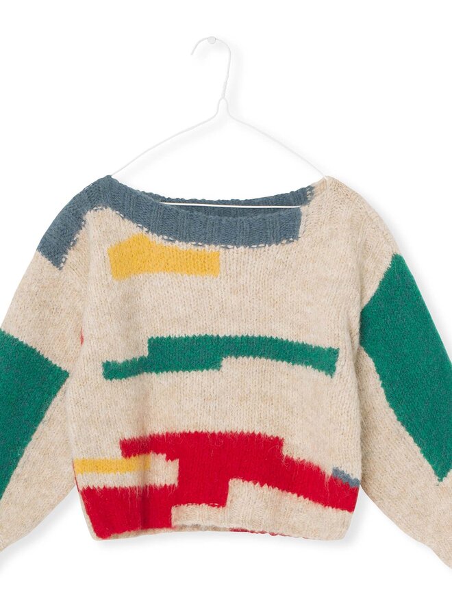 AMIC - Clara Sweater · Butter Cream Artwork