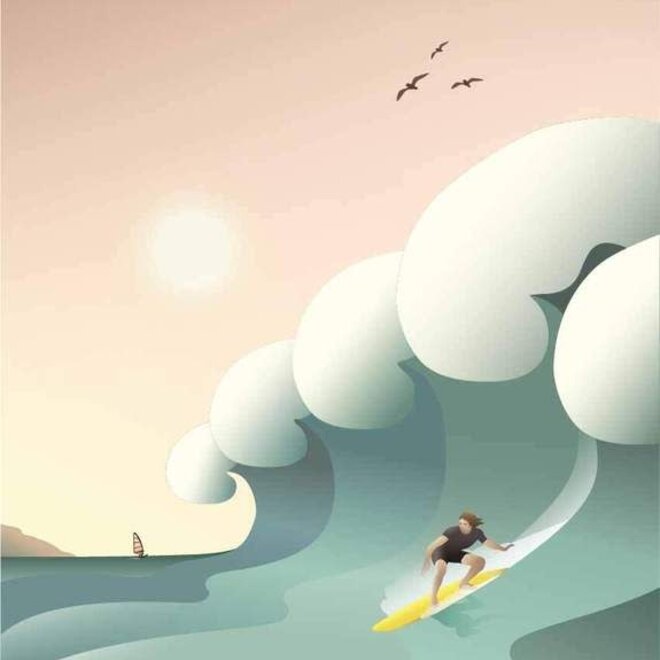 Vissevasse - Poster 'Surfer'