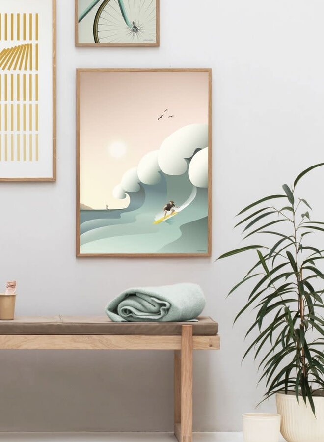 Vissevasse - Poster 'Surfer'