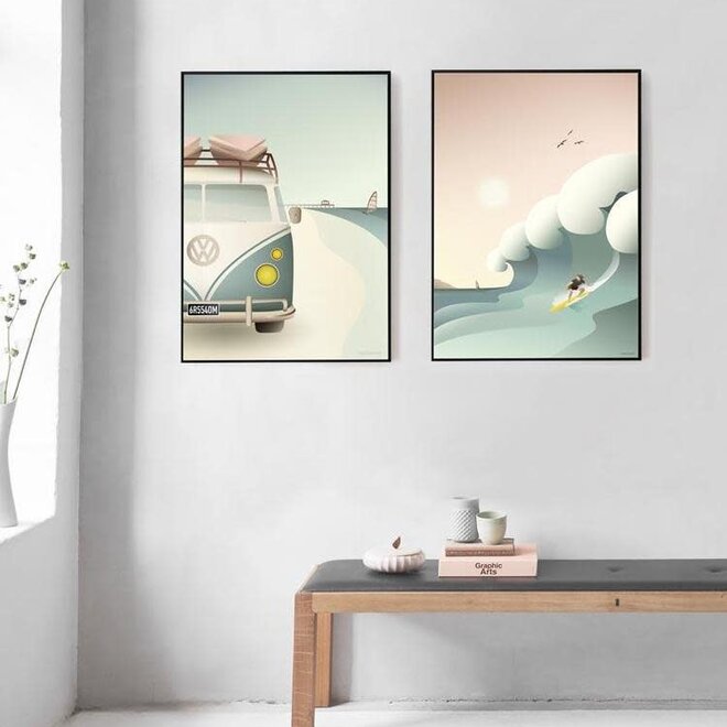 Vissevasse - Poster 'Surfer'