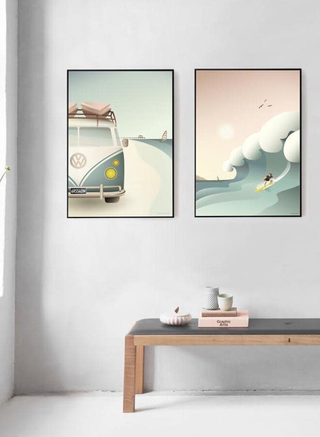 Vissevasse - Poster 'Surfer'