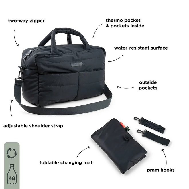 Copy of Done by Deer - Quilted changing bag Sand