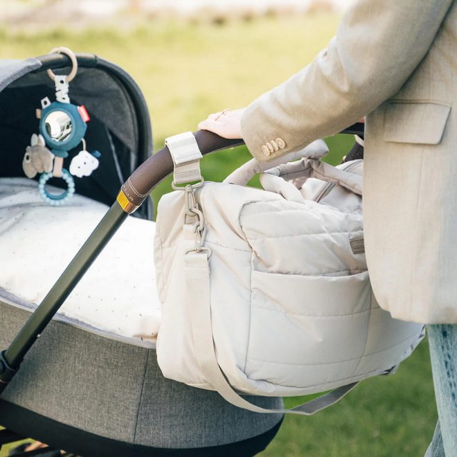 Copy of Done by Deer - Quilted changing bag Green