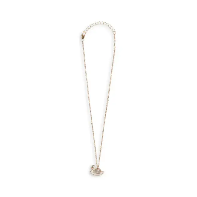 Konges slojd - Little necklace box with necklace Swan