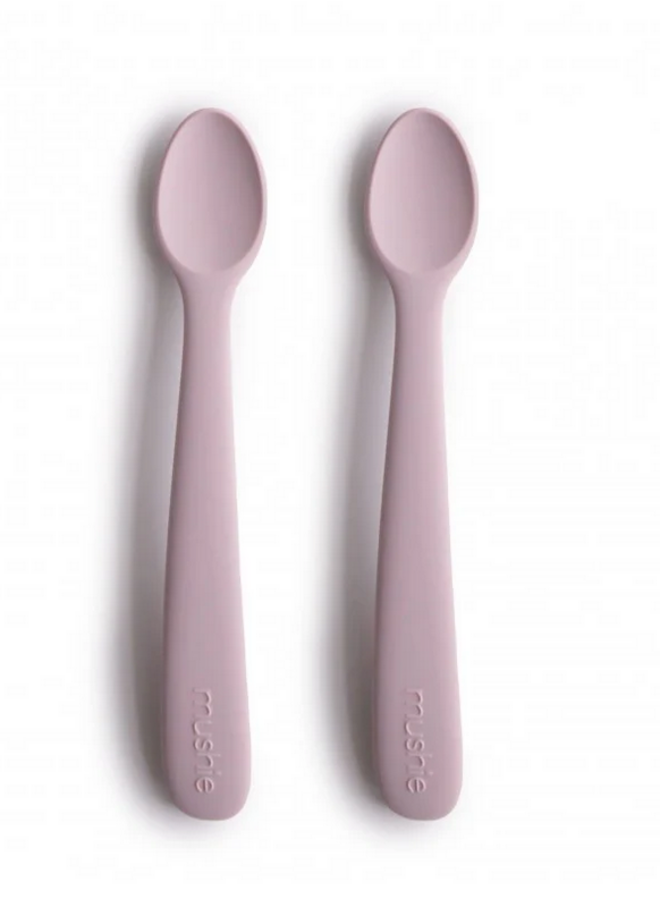 Mushie - Baby spoon - Soft lilac