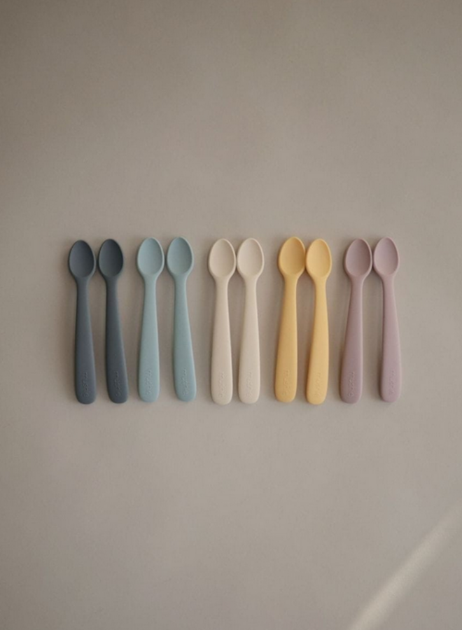 Mushie - Baby spoon - Pale Daffodil