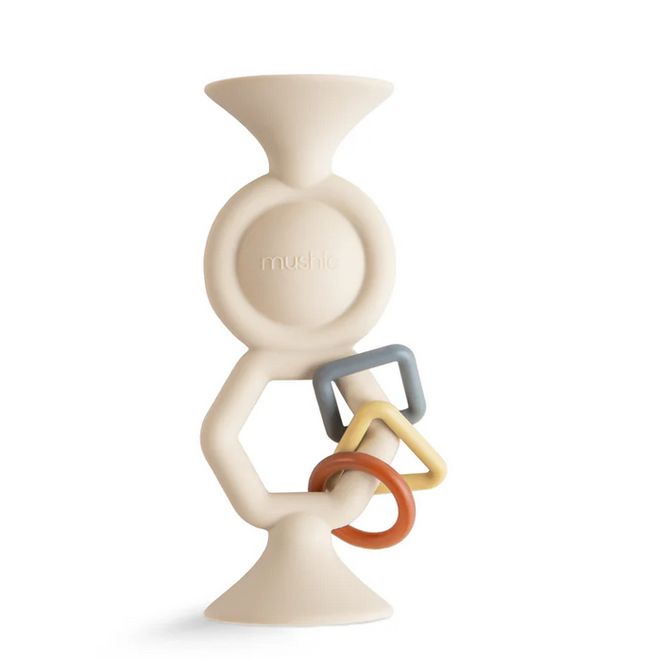 Mushie - Hexapop Suction toy - Shifting Sand