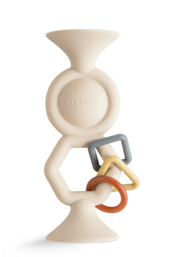 Mushie - Hexapop Suction toy - Shifting Sand