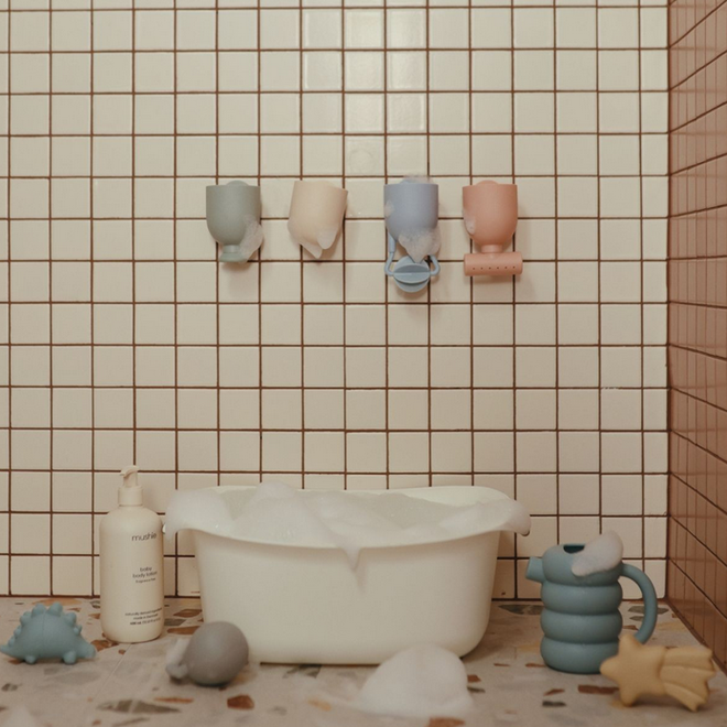 Mushie - Ensemble pour le bain - Verser et jouer
