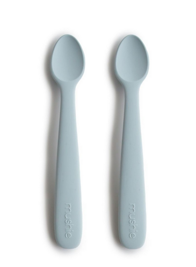 Mushie - Baby spoon - Powder blue