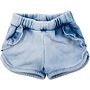 Bla Bla Bla - Short ruffled - Washed soft jeans