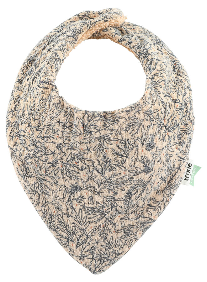 Trixie - Bandana bib 3-pack mix - Lovely leaves
