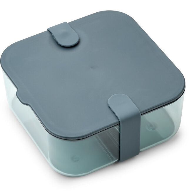 Liewood - Carin lunchbox small - Whale blue / Sea blue