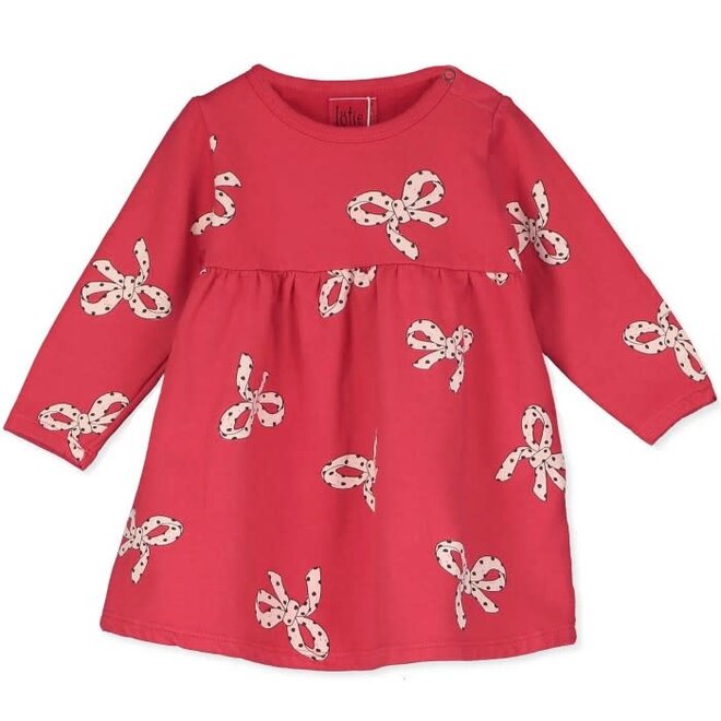 Lötiekids - Baby dress Bows red