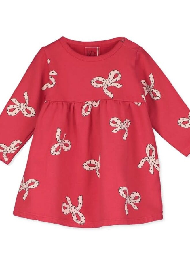 Lötiekids - Baby dress Bows red