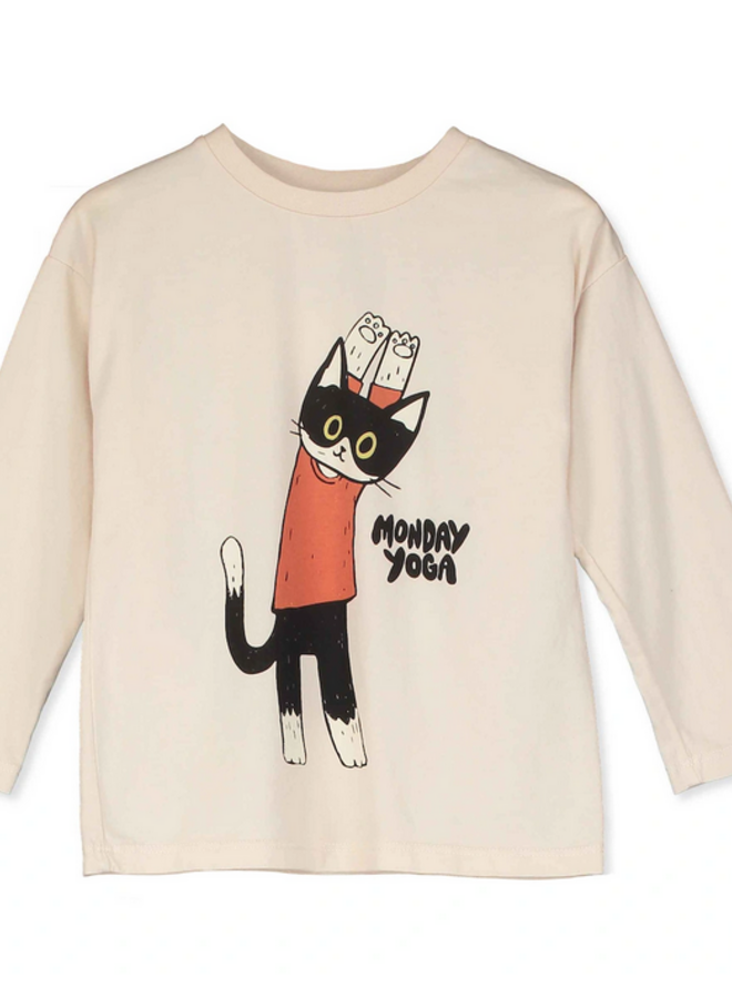 Lötiekids - T-shirt Yogui cat