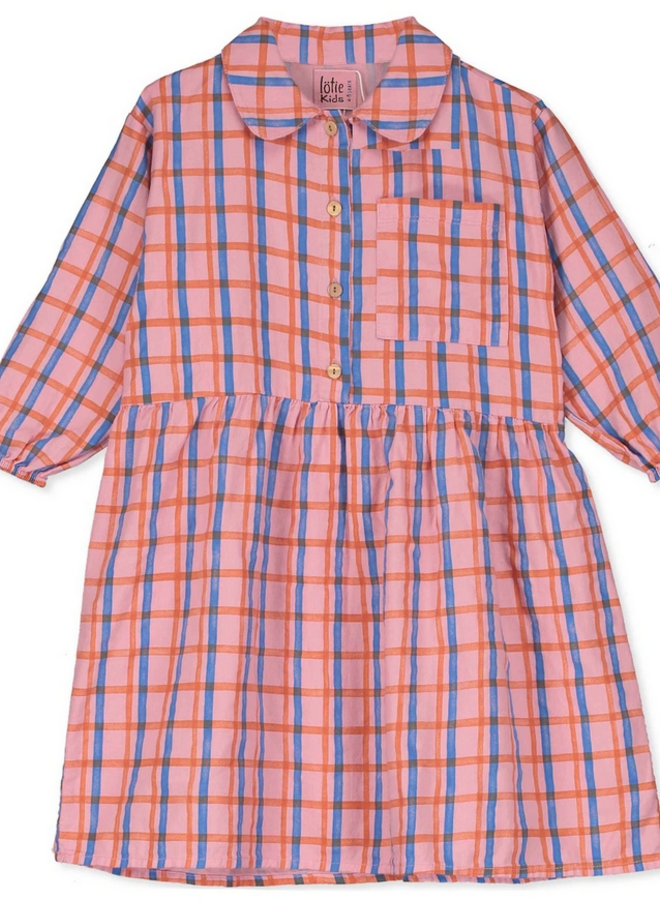 Lötiekids - Woven dress Rose
