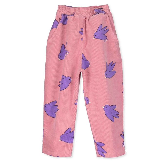 Lötiekids - Corduroy pants Flowing birds