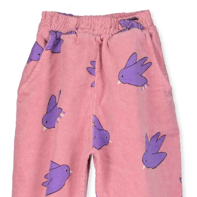 Lötiekids - Corduroy pants Flowing birds