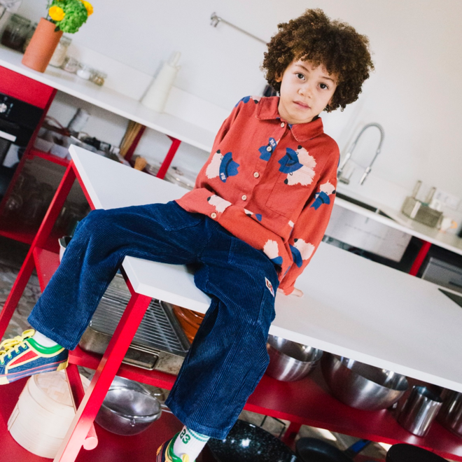 Lötiekids - Corduroy Indigo pants