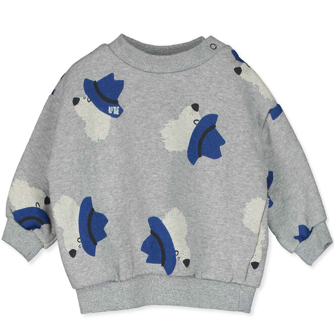 Lötiekids - Sweatshirt Chill dogs Grey