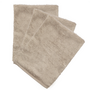 Timboo - Set van 3 washandjes - Feather grey