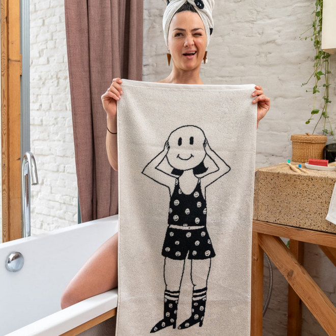 Copy of Helen B - Handdoeken set Yoga in the shower