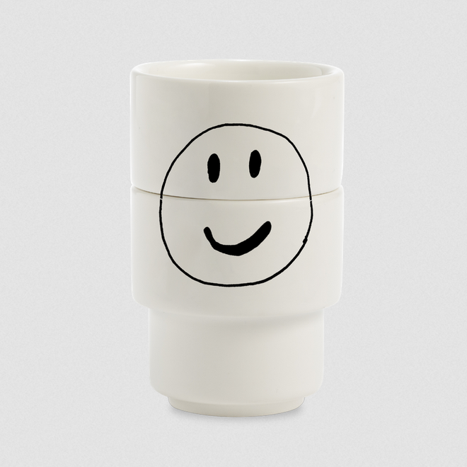 Helen B - Eierdop smiley (set van 2)