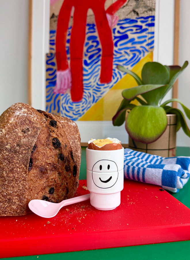 Helen B - Eierdop smiley (set van 2)