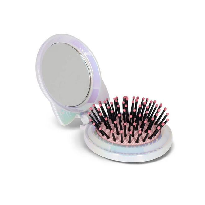 Legami - Hairbrush with mirror - Hair kit