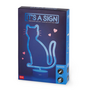 Legami - Neon effect LED lamp It's a sign Kitty