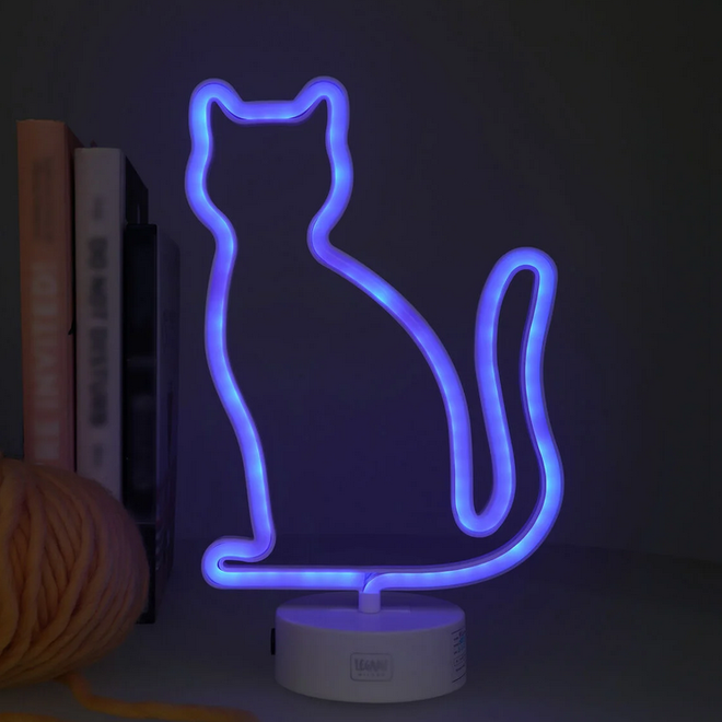 Legami - Neon effect LED lamp It's a sign Kitty