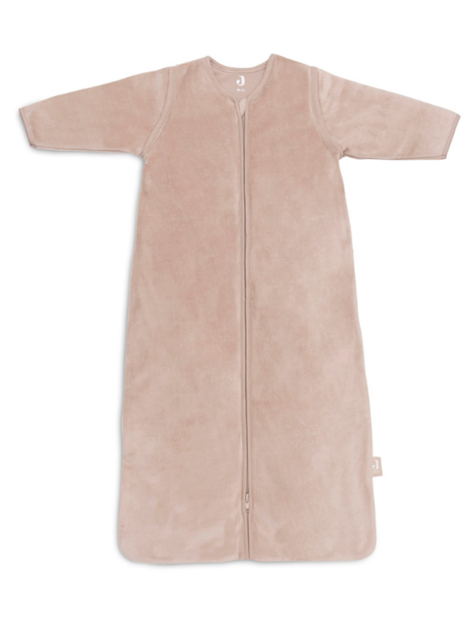 Jollein - Slaapzak met afritsbare mouw Velvet Wild rose 70 cm