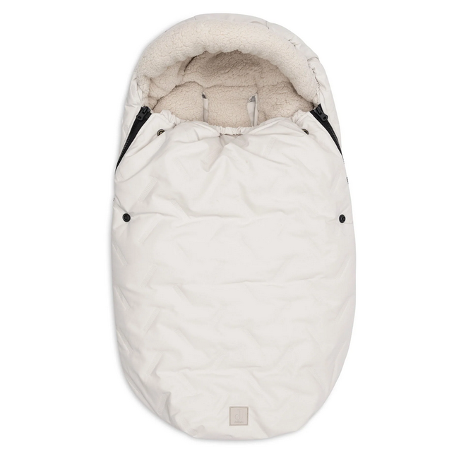 Jollein - Voetenzak Autostoel groep 0 Embossed sand