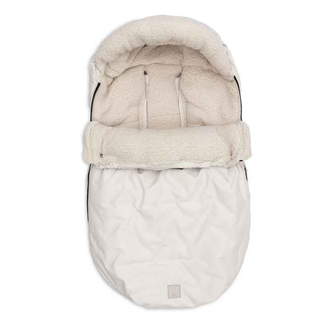 Jollein - Voetenzak Autostoel groep 0 Embossed sand