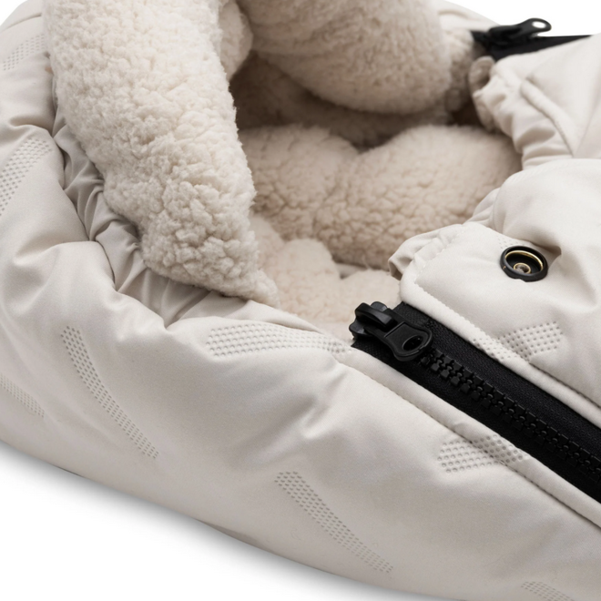 Jollein - Voetenzak Autostoel groep 0 Embossed sand