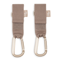 Jollein - Tassenhaak Kinderwagen Milky coffee
