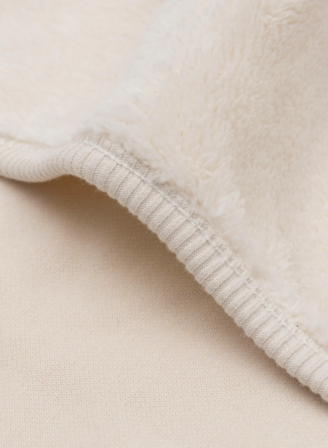Jollein - Deken Jersey / Sherpa Oatmeal