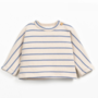 Play Up - Striped jersey sweater - Watercolor